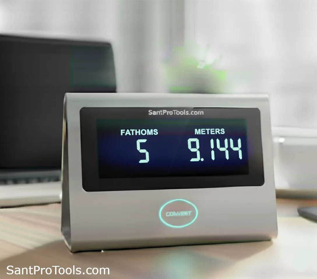 Fathoms to Meters Converter