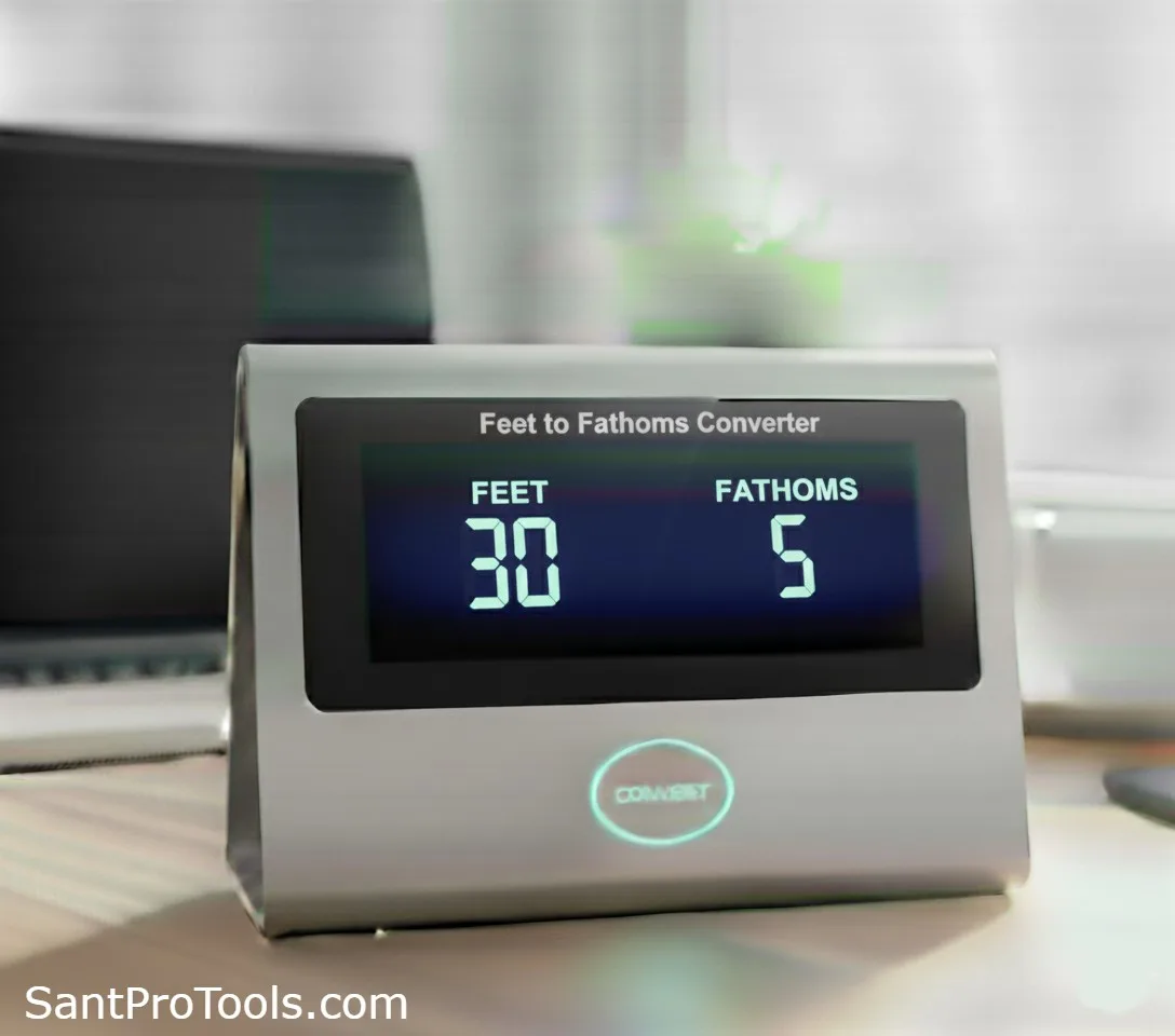 Feet to Fathoms Converter