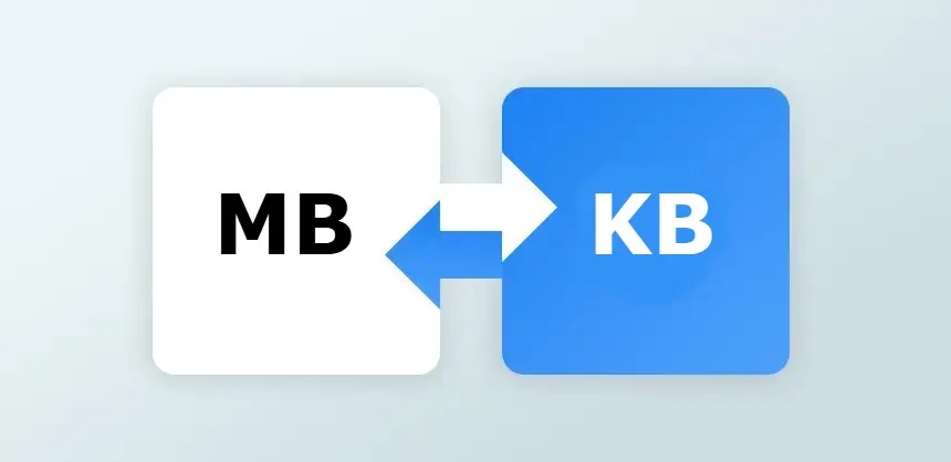 MB to KB Converter