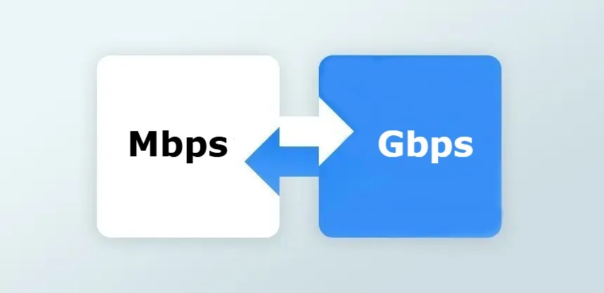 Mbps to Gbps Converter