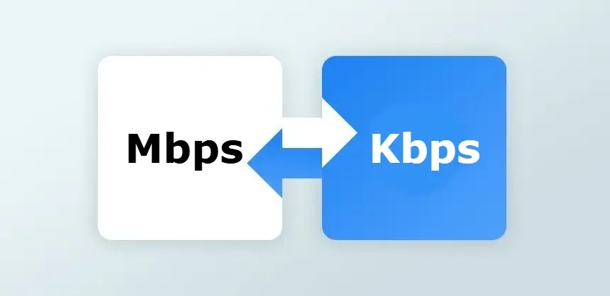 Mbps to Kbps Converter