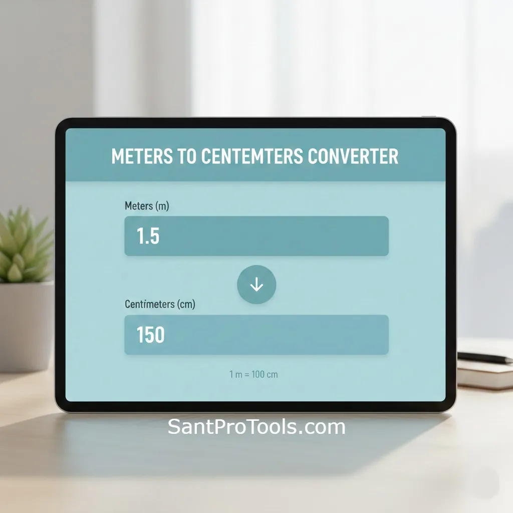 Meters to Centimeters Converter