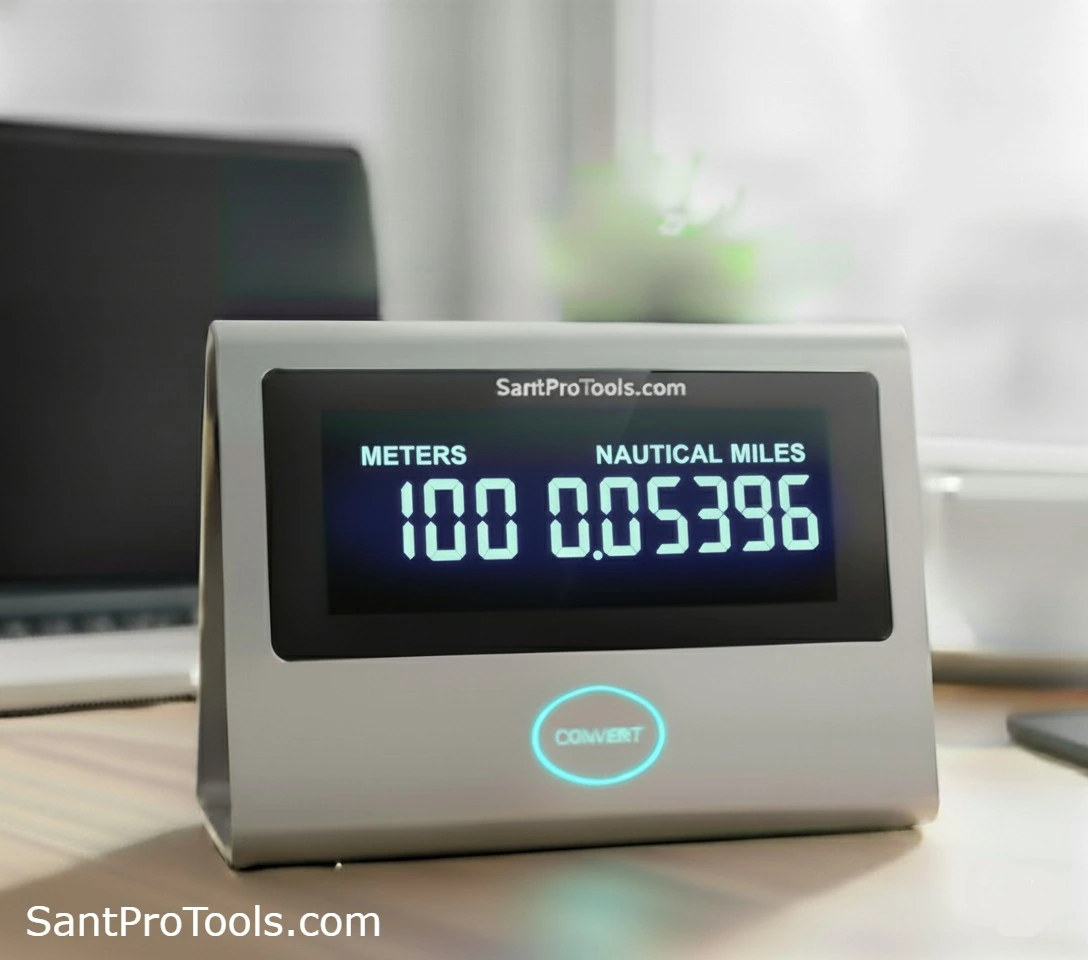 Meters to Nautical Miles Converter