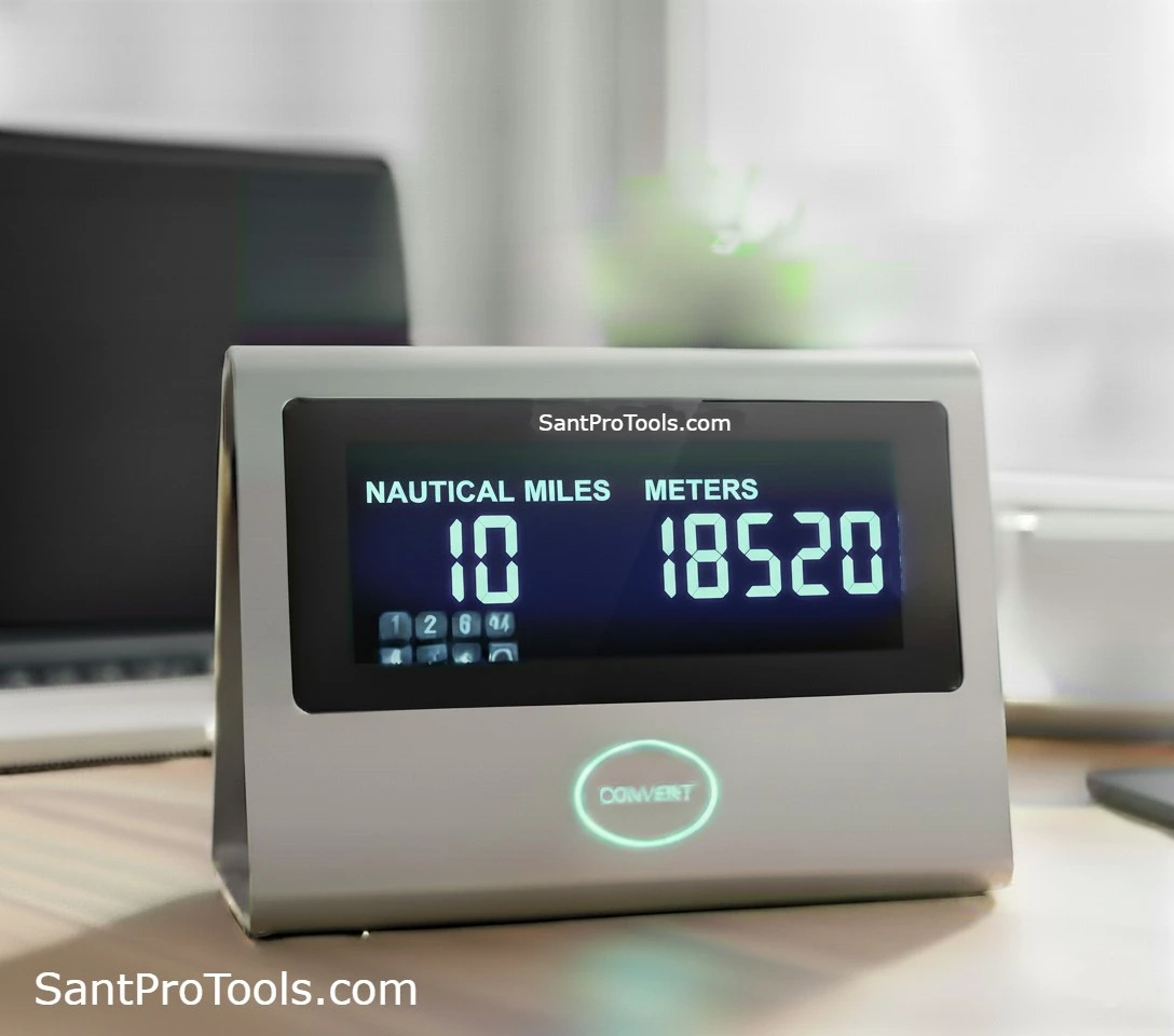 Nautical Miles to Meters Converter
