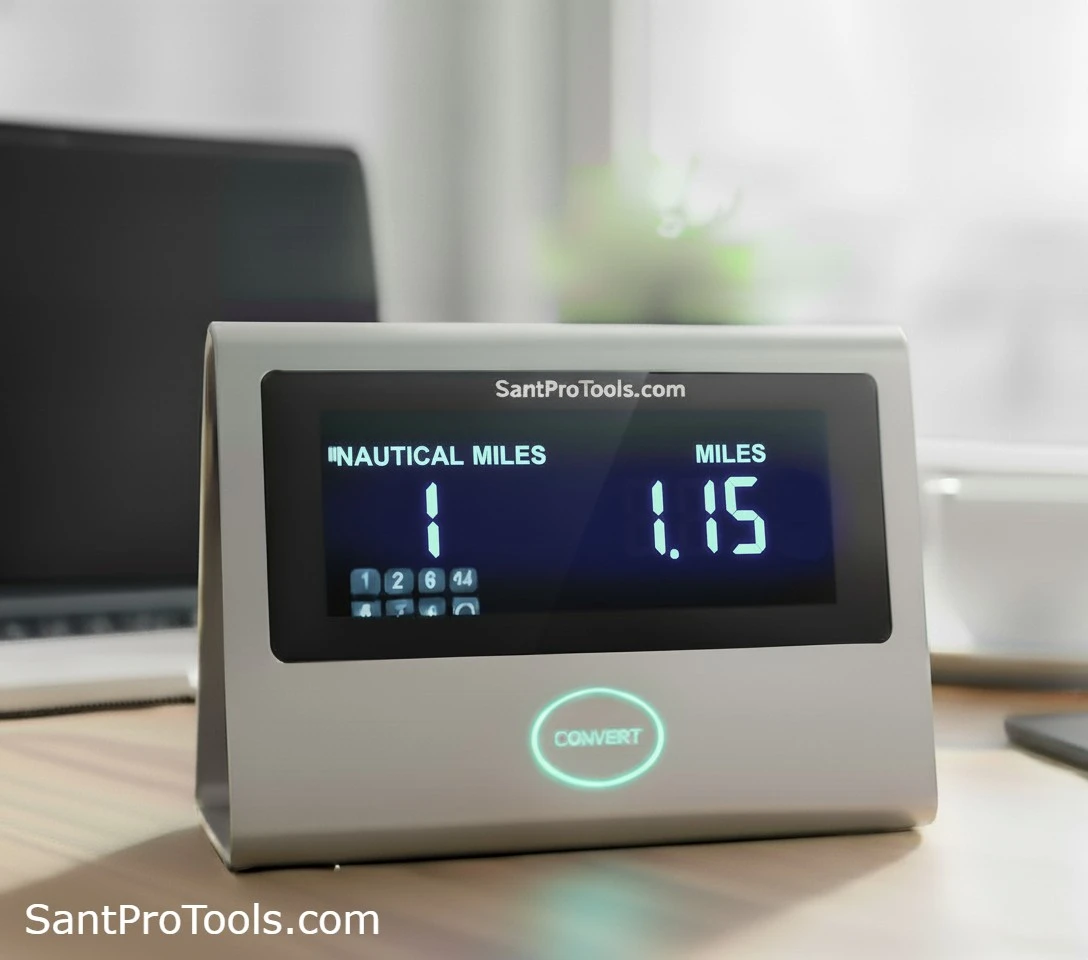 Nautical Miles to Miles Converter